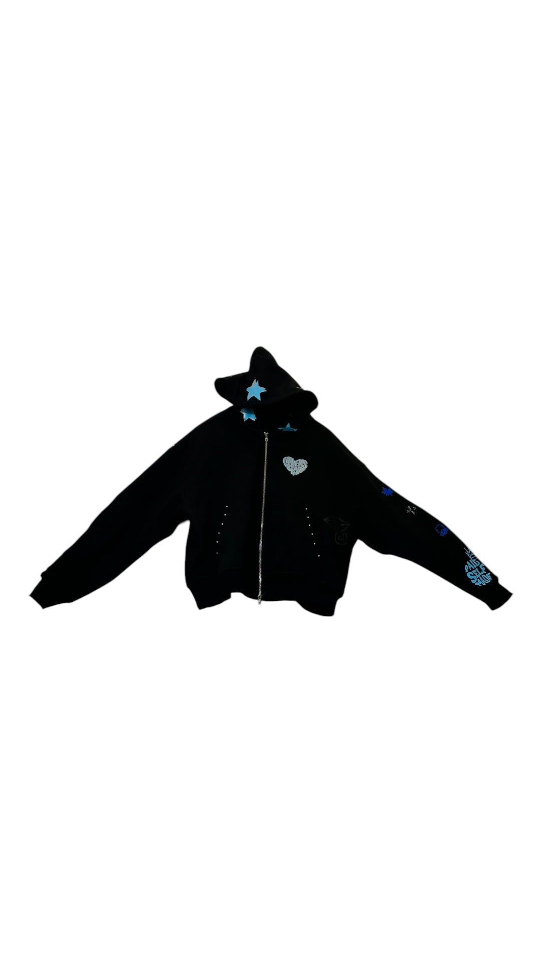 Haven Smile Hoodie – Glow Diamond Crest