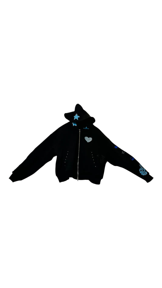 Haven Smile Hoodie – Glow Diamond Crest