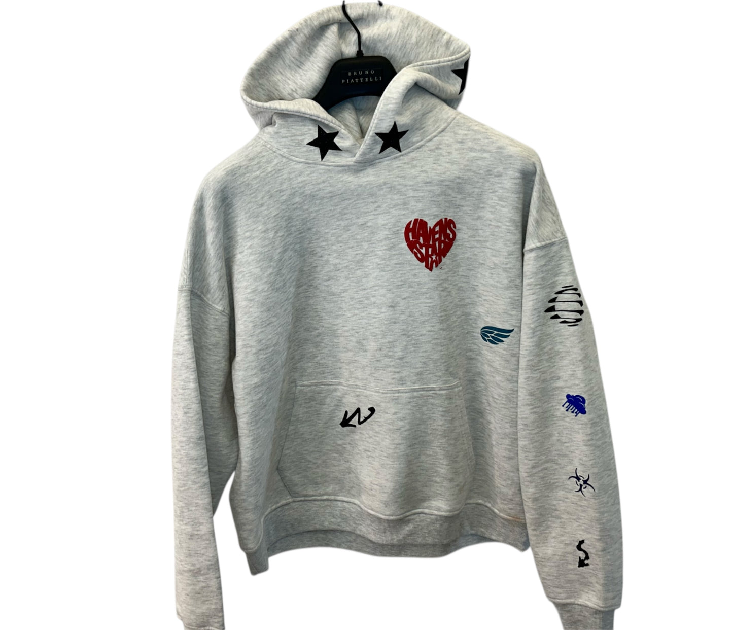 Haven Star Hoodie – Black Star Smile