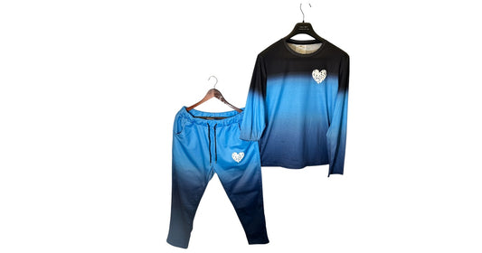 Haven Star Tracksuit – Sky Blue Two-Tone