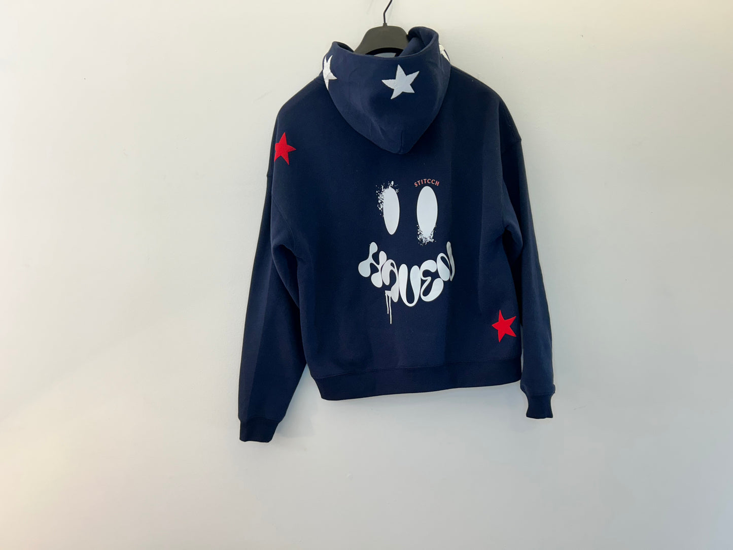Haven Smile Hoodie – Blue White Star