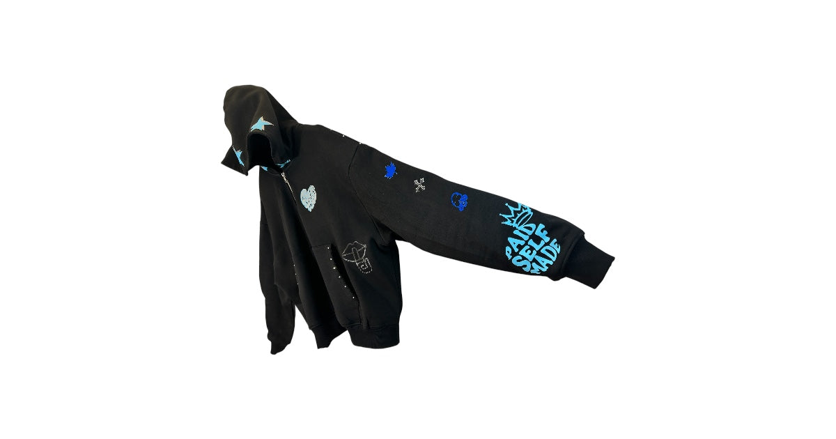 Haven Smile Hoodie – Glow Diamond Crest