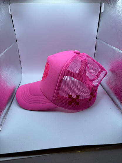 Haven Star Trucker – Pink & Blue Puff