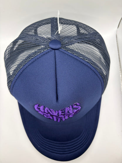 Haven Star Trucker – Pink & Blue Puff