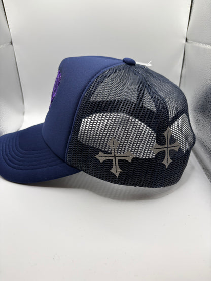 Haven Star Trucker – Pink & Blue Puff