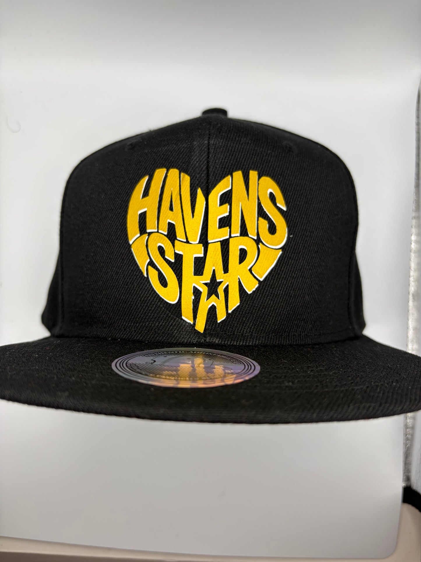 Haven Star Snapback – Black Gold Rubber