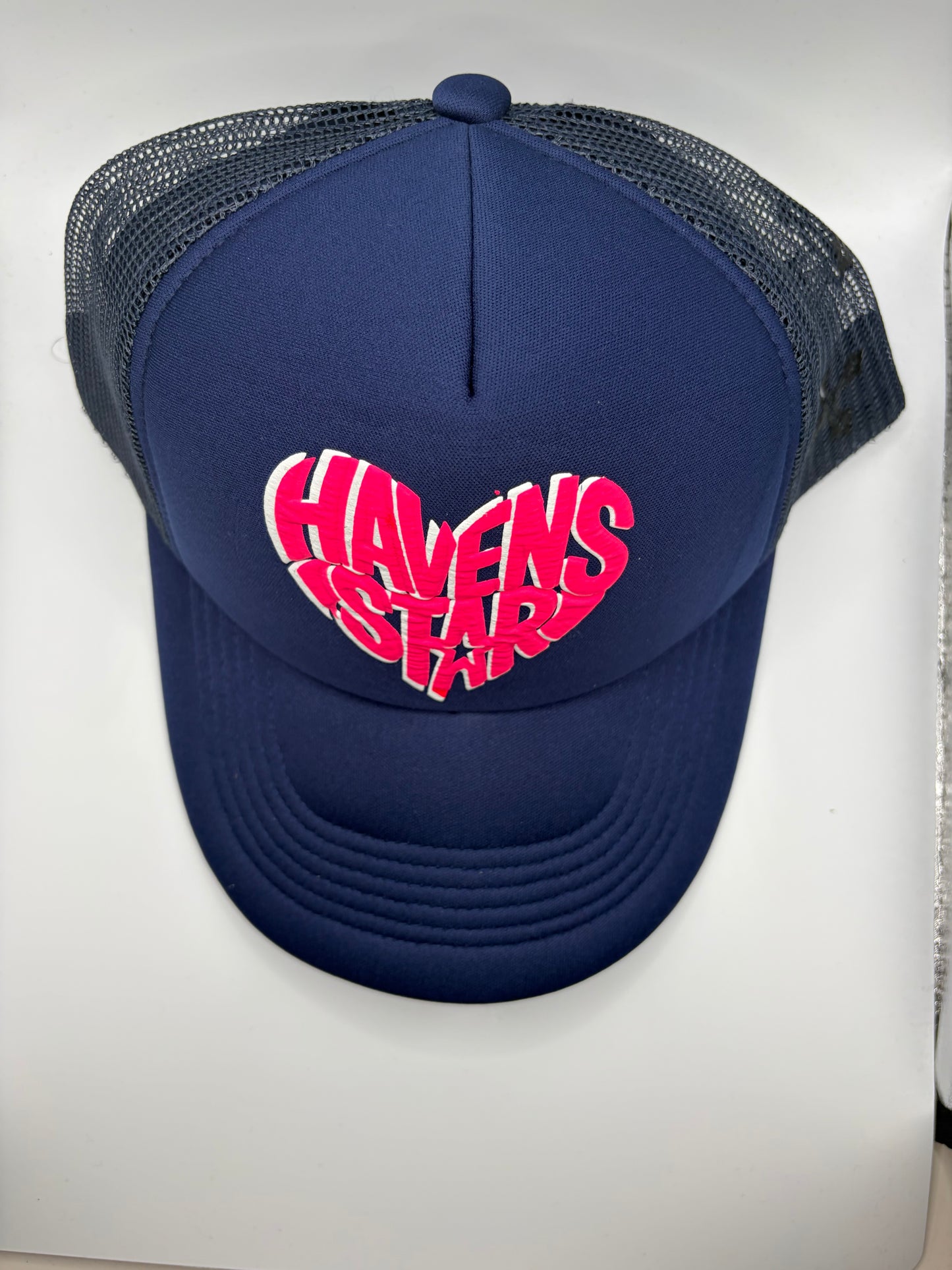 Haven Star Trucker – Blue Pink & Beige Reflector