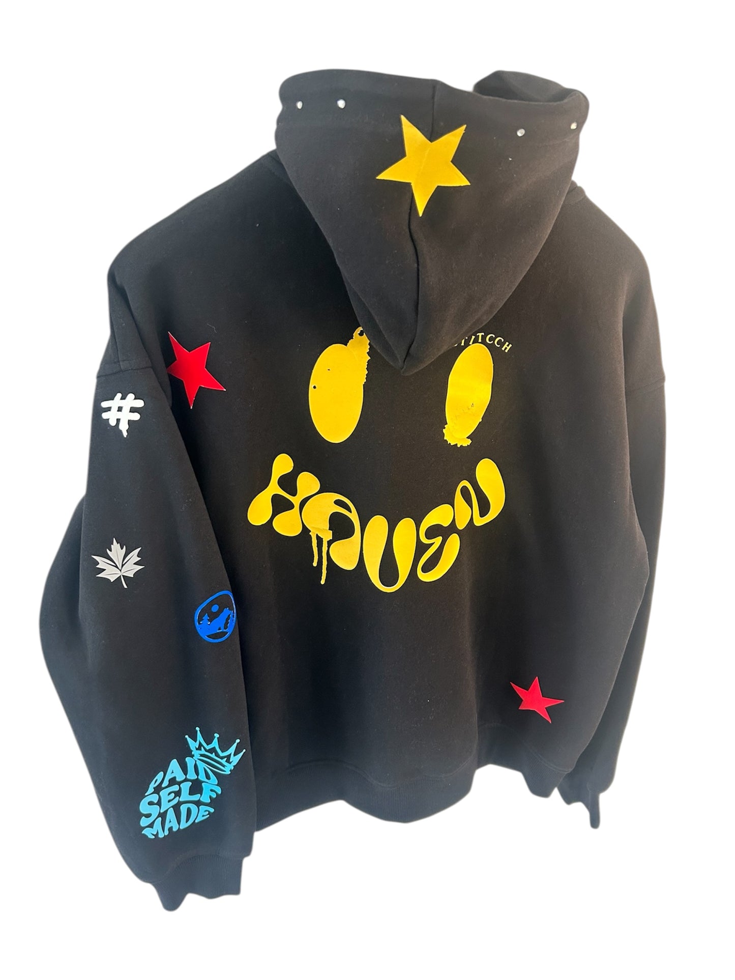Haven Smile Tracksuit – Gold Grey Star-Glow