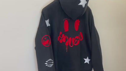 Haven Smile Hoodie – Red Rubber Crest